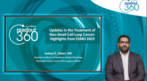 Joshua K. Sabari, MD, an expert on lung cancer