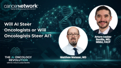 Matthew Matasar, MD, weighed the optimism and uncertainty surrounding AI’s expanding role in cancer drug discovery and clinical practice.
