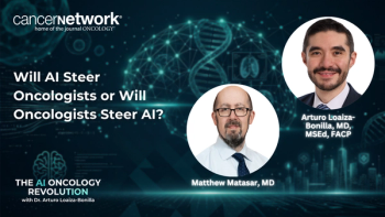 Matthew Matasar, MD, weighed the optimism and uncertainty surrounding AI’s expanding role in cancer drug discovery and clinical practice.