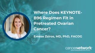 According to Emese Zsiros, MD, PhD, FACOG, the pembrolizumab regimen yields favorable responses and survival in this PROC population.