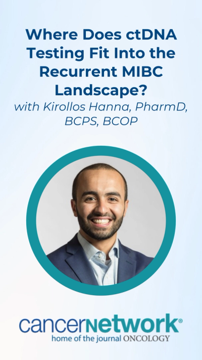 Kirollos Hanna, PharmD, BCPS, BCOP, addressed optimal treatment strategies for patients with muscle invasive bladder cancer who experienced disease progression within 1 year of treatment with neoadjuvant pembrolizumab/enfortumab vedotin and cystectomy.