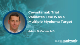 Adam D. Cohen, MD, said that more data are necessary to help determine how cevostamab can be sequenced with other T-cell–directed therapies.