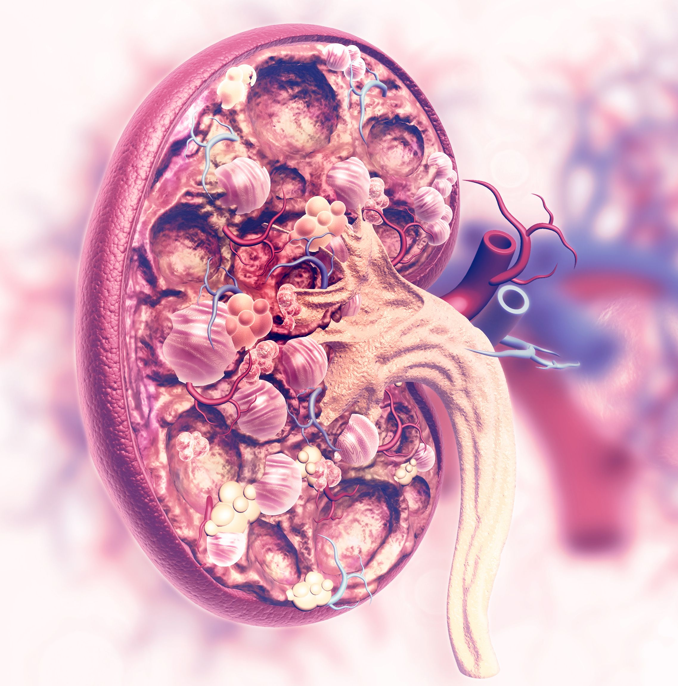 The biomarker analysis in KEYNOTE-426 showed that pembrolizumab plus axitinib therapy is associated with positive outcomes with angiogenesis in RCC. 