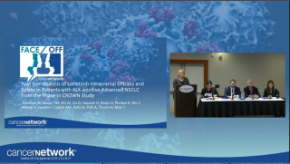 Post Hoc Analysis of Lorlatinib Intracranial Efficacy and Safety in Patients with ALK Positive Advanced NSCLC from the Phase III CROWN Study
