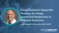 Fixed-Duration Bispecific Therapy for Deep, Sustained Responses in Multiple Myeloma