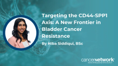 Characterizing the heterogeneity of the CD44-SPP1 axis could help to identify therapeutic strategies for patients with advanced bladder cancer.