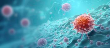 Rendering of a 3D concept for an oncology treatment that kills cancer cells isolated pastel background Copy space: © vxnaghiyev - stock.adobe.com