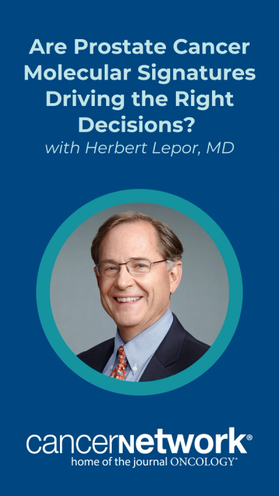 Herbert Lepor, MD, highlighted a critical issue in precision medicine: standard molecular tests often yield discordant results, and altering a treatment plan doesn’t automatically mean improving patient outcomes.