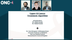 Rahul Gosain, MD; Sam Klempner, MD; and Rohit Gosain, MD, presenting slides