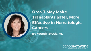 Orca-T may facilitate faster immune reconstitution in patients who undergo allogeneic transplant, according to Wendy Stock, MD.
