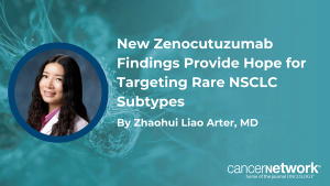 An updated analysis of the eNRGy trial showed that zenocutuzumab may provide meaningful benefit beyond initial disease progression.