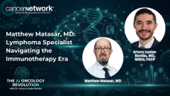 Matthew Matasar, MD, discussed his role leading the division of blood disorders at Rutgers Cancer Institute amid a transformative era in immunotherapy.