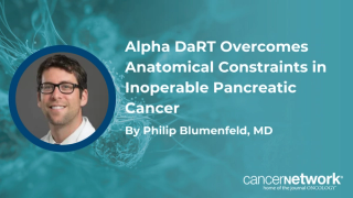 Philip Blumenfeld, MD, discussed the biological rationale and distinct mechanism of action of EUS-guided radium-224 Alpha DaRT in pancreatic adenocarcinoma.