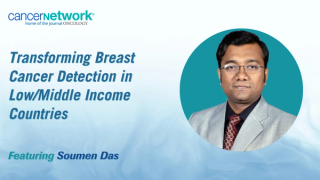 Soumen Das, MS, FACS, discussed the BCRADS-2 study and its potential to transform early breast cancer detection in low- and middle-income countries.