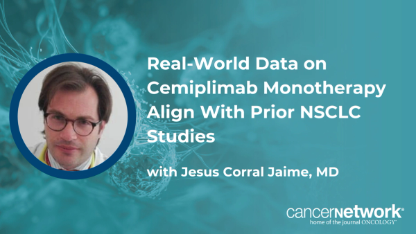 Data from the real-world CEMI-LUNG evaluating cemiplimab in advanced NSCLC were consistent with reports from the EMPOWER-Lung1 study.