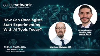 Matthew Matasar, MD, provided practical advice for oncologists who want to start testing generative AI and RAG tools in their own practice.