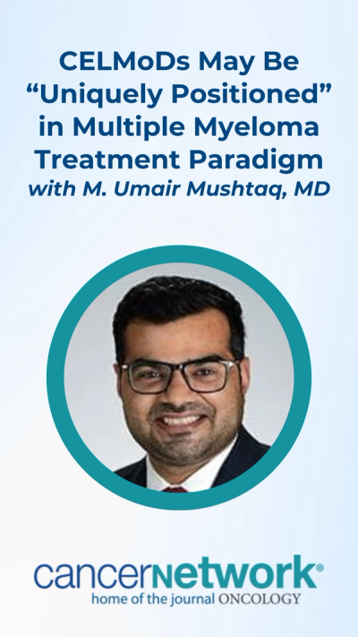 In a conversation with CancerNetwork®, M. Umair Mushtaq, MD, highlighted the clinical utility that novel cereblon E3 ligase modulatory drugs (CELMoDs) like mezigdomide and iberdomide may play in an increasingly active multiple myeloma treatment field.