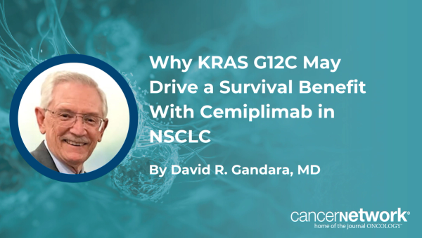 David R. Gandara, MD, explains what makes KRAS G12C biologically distinct from other KRAS subtypes in NSCLC immunotherapy response.