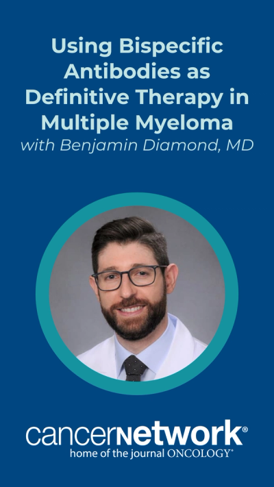 In a conversation with CancerNetwork® at the 2026 National ICE-T Conference, Benjamin Diamond, MD, discussed the circumstances in which bispecific antibodies could best serve as a bridging therapy to CAR T-cell therapy or as definitive therapy alone among those with multiple myeloma.