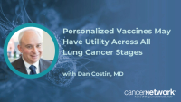Dan Costin, MD, discusses where personalized mRNA vaccines could fit into lung cancer care within 5 to 10 years.