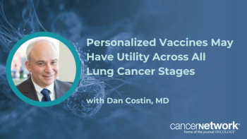 Dan Costin, MD, discusses where personalized mRNA vaccines could fit into lung cancer care within 5 to 10 years.