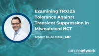 Findings presented at the 2026 Tandem Meetings showed that an accelerated immune constitution of donor-derived CD4-positive T-cells was observed with TRX103.