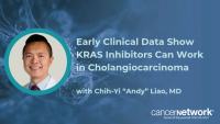 Chih-Yi “Andy” Liao, MD, discusses early clinical data for KRAS G12C and G12D inhibitors in cholangiocarcinoma, noting that trials are just getting started.