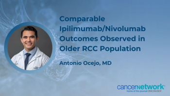 Although older patients saw a greater rate of AE-related discontinuations, survival outcomes were similar between groups.