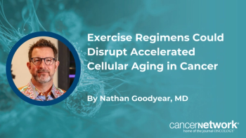 Nathan Goodyear, MD, outlined how exercise and nutrition can counter treatment-induced immunosenescence and improve long-term oncology outcomes.