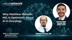 Matthew Matasar, MD, reflected on how quickly oncology has moved from skepticism to nimble adoption of AI, and what he expects from the field going forward.