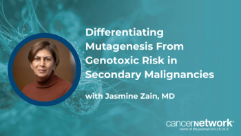Jasmine Zain, MD, described the molecular workup to determine whether a secondary malignancy after CAR T-cell therapy reflects direct insertional mutagenesis.