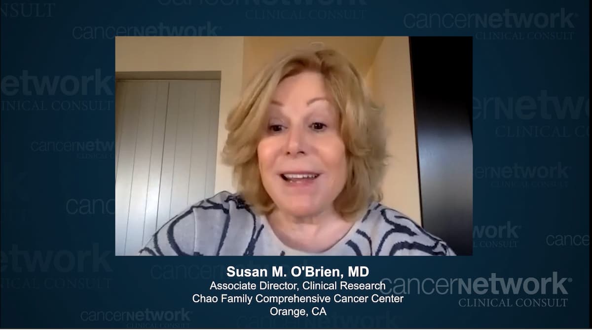 Susan M. O’Brien, MD, discussed the emergence of noncovalent BTK inhibitors for treating chronic lymphocytic leukemia.