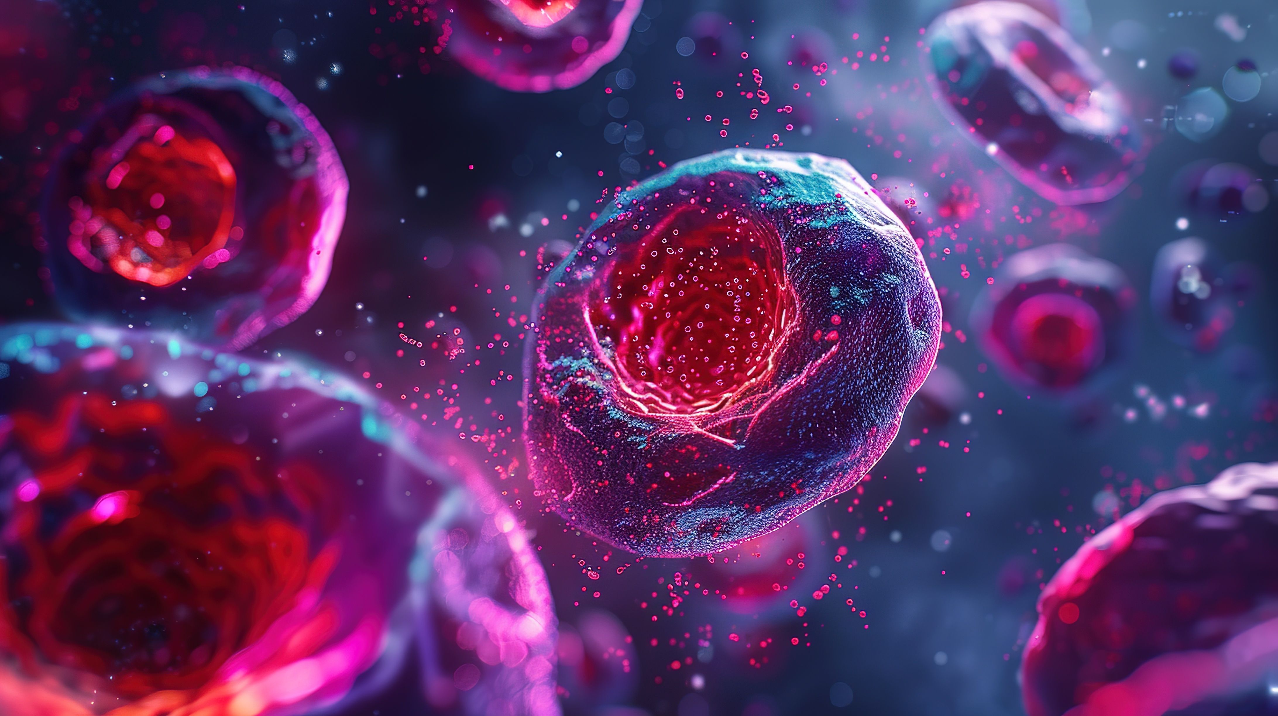 Concept of multiple myeloma and plasma cell cancer as an internal cancer: © LELISAT - stock.adobe.com