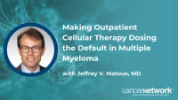 Community physicians must be “smart” when it comes to initiating outpatient care with agents like ramantamig for multiple myeloma, according to Jeffrey V. Matous, MD.