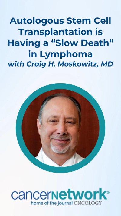 In a conversation with CancerNetwork® at the 3rd Biennial Miami Precision Medicine Conference, Craig H. Moskowitz, MD, discussed the gradually diminishing role that autologous stem cell transplant (ASCT) is playing in the modern lymphoma landscape with the rise of novel treatment modalities.