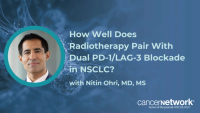 How Well Does Radiotherapy Pair With Dual PD-1/LAG-3 Blockade in NSCLC?