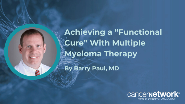 Using T-cell–redirecting therapies in less heavily pretreated populations may be a beneficial space to capitalize on, said Barry Paul, MD.