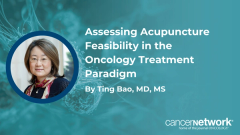 Ting Bao, MD, MS, suggested chemotherapy-induced neuropathy could be mitigated through acupuncture, although phase 3 clinical trial results are pending.