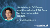 Time to worsening of symptoms was improved with amivantamab plus chemotherapy compared with chemotherapy alone in the phase 3 PAPILLON trial.