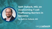 Seth Pollack, MD, on Overcoming T-cell Trafficking Barriers in Sarcoma
