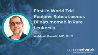 A phase 2 trial will determine whether subcutaneous blinatumomab can offer benefit to a patient population with no other treatment options.