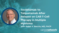 Teclistamab Vs Talquetamab After Relapse on CAR T-Cell Therapy in Multiple Myeloma