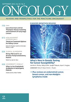 Oncology Vol 30 No 9