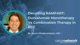 Saum Ghodoussipour, MD, PhD, dissected the contrasting outcomes between adjuvant durvalumab plus tremelimumab compared with durvalumab alone in RCC.