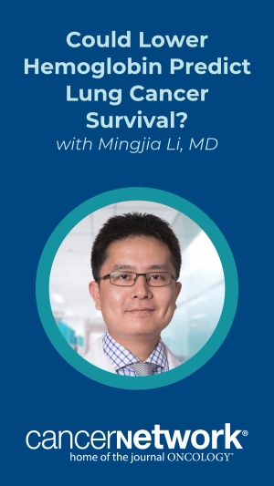 Mingjia Li, MD, discussed how preoperative hemoglobin dynamics and baseline levels serve as crucial prognostic indicators for patients undergoing neoadjuvant chemoimmunotherapy in resectable non-small cell lung cancer.