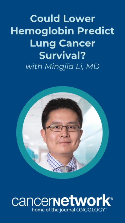 Mingjia Li, MD, discussed how preoperative hemoglobin dynamics and baseline levels serve as crucial prognostic indicators for patients undergoing neoadjuvant chemoimmunotherapy in resectable non-small cell lung cancer.