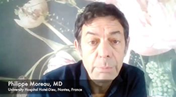 Moreau discussed conclusions drawn from part 2 of the CASSIOPEIA trial and the need for further follow-up with bortezomib, thalidomide and dexamethasone plus maintenance daratumumab in newly diagnosed multiple myeloma.