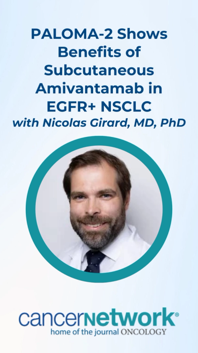 In a discussion with CancerNetwork®, Nicolas Girard, MD, PhD, highlighted findings from the PALOMA-2 study (NCT05498428) that he and colleagues presented at the 2026 European Lung Cancer Congress.