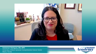 Estelamari Rodriguez, MD, MPH, an expert on lung cancer