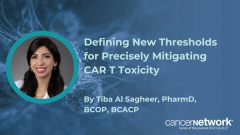 Differentiating between CRS and IEC-HS remains a challenge in mitigating toxicity associated with cellular therapy, said Tiba Al Sagheer, PharmD, BCOP, BCACP.